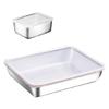 Durable Nonrust Steel 6Pcs Food Container Set Food Protectors For Keep Fruits Vegetables And Leftover Freshness