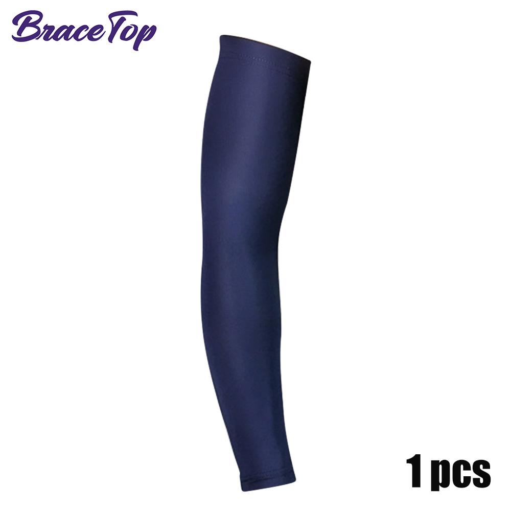 

Bracetop 1 Pc Sports Cooling Arm Sleeves For Men Women, Outdoor Uv Protection Sleeves For Basketball Football Volleyball Cycling XL - weight 65-80kg