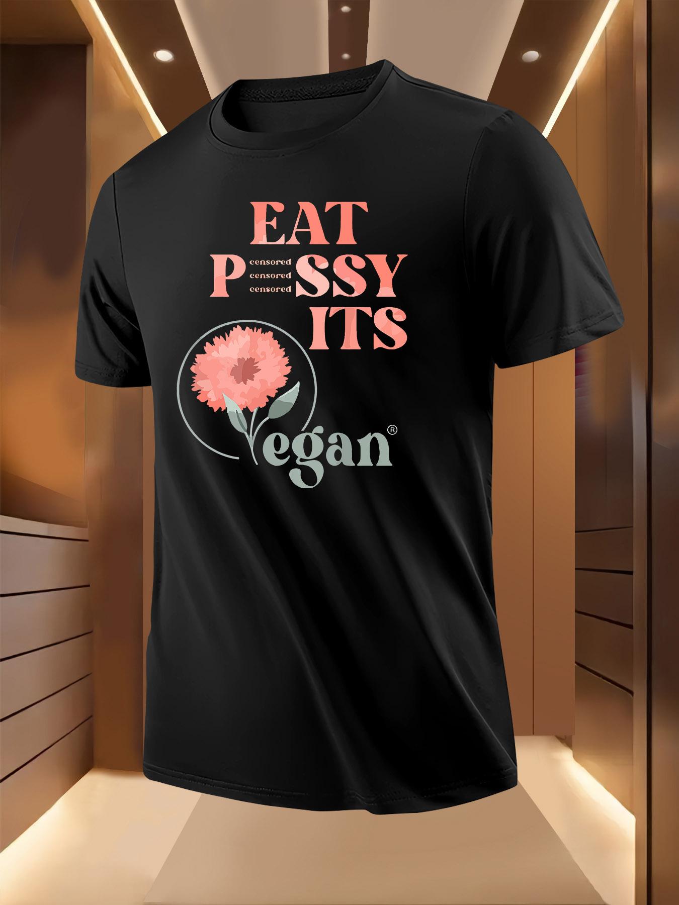 Vegan Declaration Graphic Tshirt Graphic Tshirt - Eat Sex... S