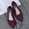 Fashion Pointed Shallow Wedges pumps women shoes 2025 spring autumn shoes women Elegant Casual Work Low heel Slip Casual ladies shoes889