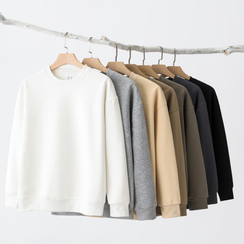 

Худі з круглим вирізом, утеплене оксамитом, важка бавовна, приталений силует, для пар, Осінь/Зима 2025 3XL (Recommended 175-190 catty)