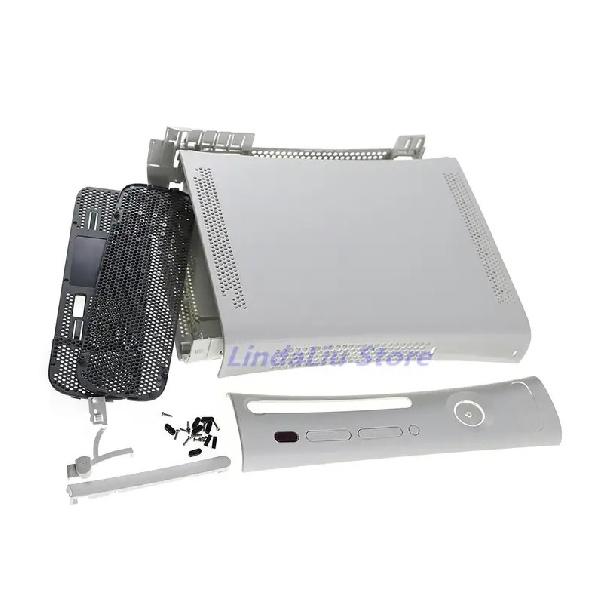 1set Housing Shell Case for XBOX 360 Fat Game Console Protective Case Housing Shell Case Cover with Buttons for Xbox 360 Phat