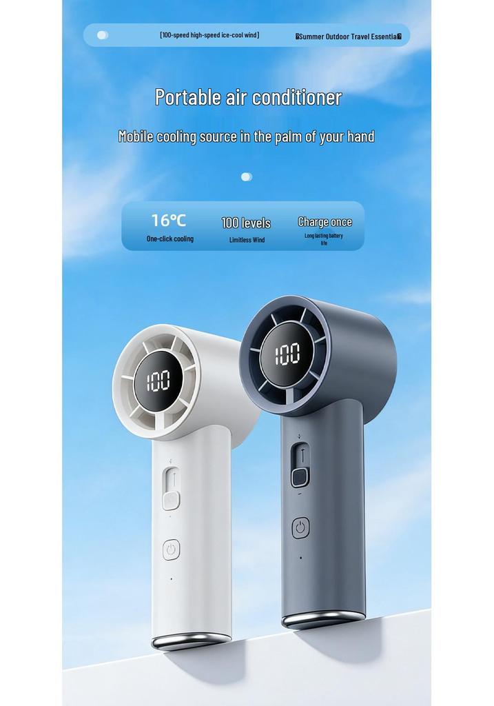 Sumi Compact High-Speed Handheld Fan