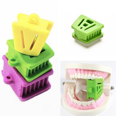 3 Pcs Dental Mouth Prop Bite Block Cushion Opener Retractor Large Medium Small