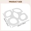 Round Corner Stitching Ruler Circle Template Clear Acrylic