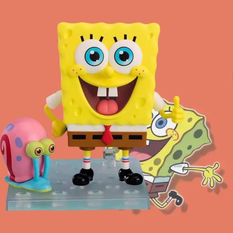 Figurine Spongebob Squarepants Gary The Snail Cartoon Animals Model Toy Gifts
