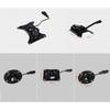 Office Chair Part Seat Plate Bottom Base Replacement Mechanism Control Tilt Lever Height Trigger Controller