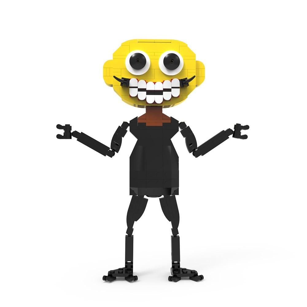 Buildmoc Creative Siren Head Horror Legend Figures Urban Ghost Story Model Building Blocks Set Kits Toys for Children Kids Gifts