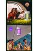 USB Mosquito Killer Lamp: Indoor/Outdoor Electric Shock with Purple Light Photocatalyst Mosquito Repellent and Night Light.