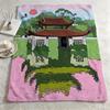 artist CCosmo Danchin Hamardd Throw Warm Soft Flannel Blanket Multiuse for Sofa Bed Camping Travel Nap