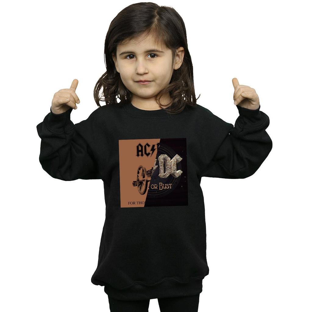 AC/DC Girls Rock or Bust / For Those About Splice Sweatshirt