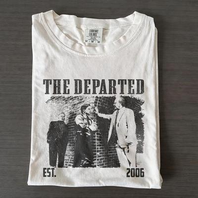 The Departed Movie T Shirt, Comfort Colors Vintage Style Tee, Gift for Him