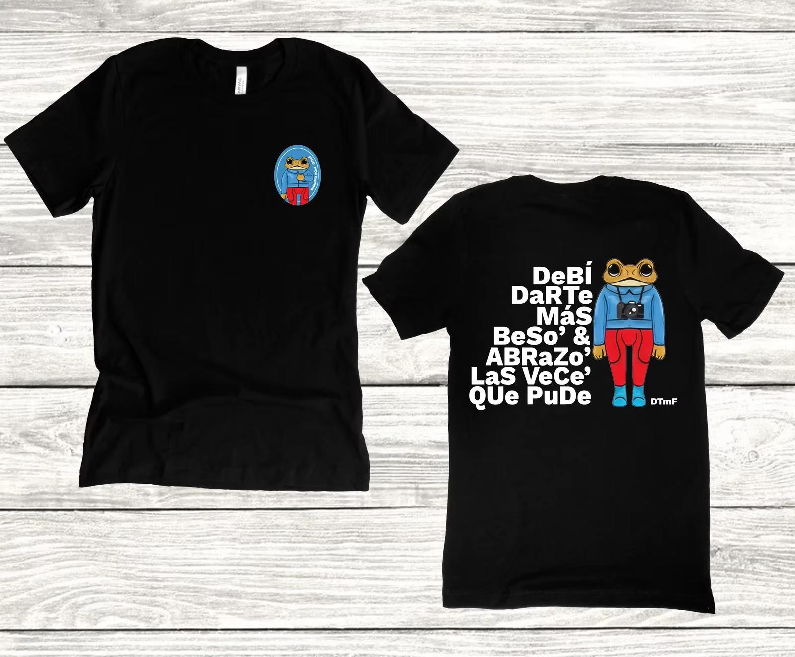 

Bad Bunny Debí Tirar Más Fotos album tour 2026 unisex cotton shirt Y2k summer ONeck Short Sleeve hip hop Mens Tshirt fan gifts M