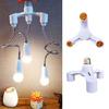 Heat Resistant Light Bulb Converter, E26/E27 Socket Adapter, Safe and Durable