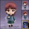 Q Version Nendoroid #2356 School Uniform Iwakura Lain Action Figures Interchangeable Faces Articulated Model Doll Anime Toy Gift