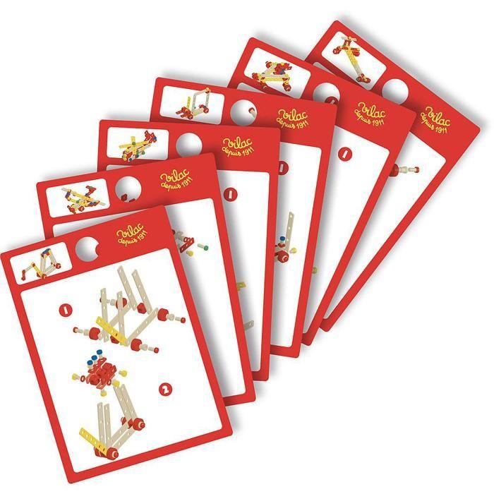 Coffret De Construction - VILAC - Batibloc - Bois - Enfant - Livré Monté