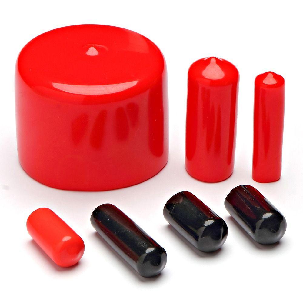 10pcs Durable Protective Lid Silicone Thread Protection Rubber Cap Nut Seal Sleeve Stopper Plug