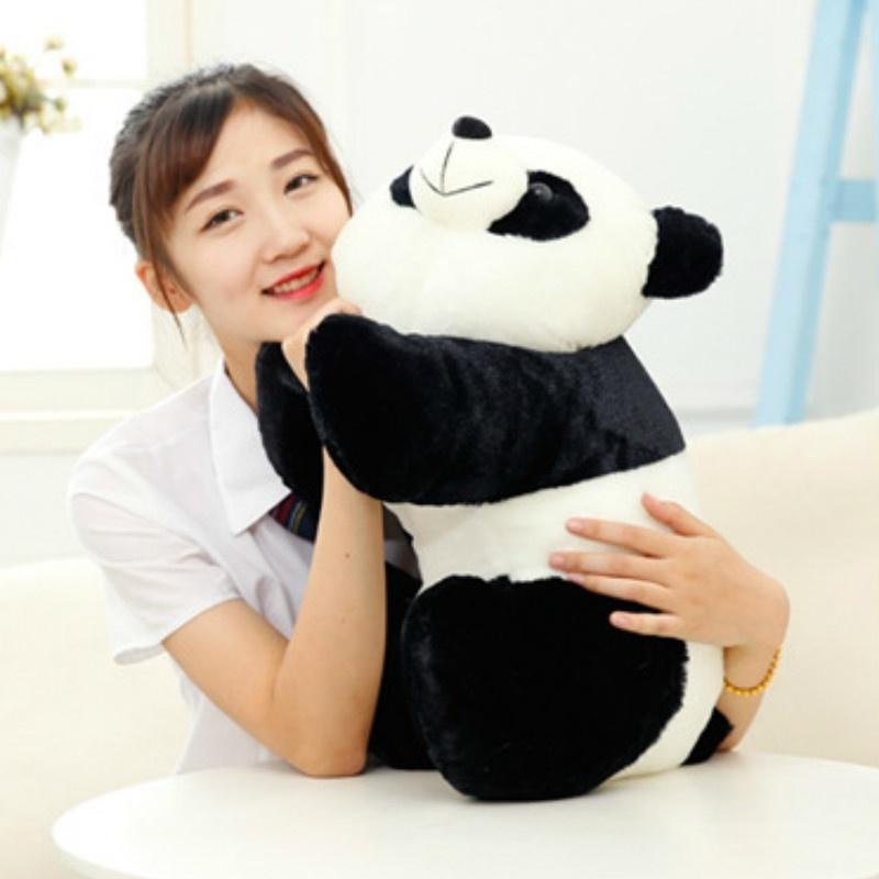 Plush Panda Cartoon Creative Soft Stuffed Animals Baby Lovely Gift Decoration
