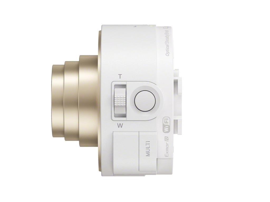 SONY Digital Camera Camera QX10 White Cyber-shot Lens-Style DSC-QX10-W