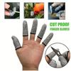 10Pcs 5-level Protection High Performance Anti Cutting Finger Gloves for Outdoor Work In Kitchen