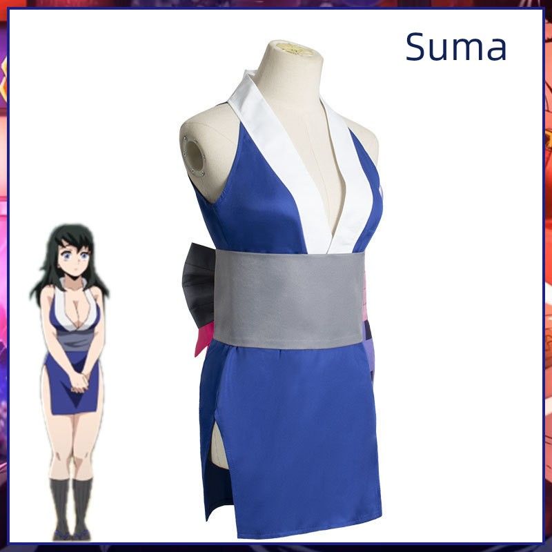Demon Slayer Cosplay Costume, Demon Slayer Team Uniform, Sound Column Utengen Cosplay, Suma/Chikuraku/Mokuushi Cosplay Costume