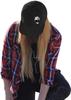 Animal Gorilla Howl Snapback Dad Trucker Hats for Unisex Flat Brim Big Foot Hat Adjustable Black Baseball Cap Casual Washed Cotton