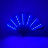 Rose Lace Edge LED Folding Fan - Wedding Gift & Dance Prop