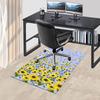 1PC Sunflowers Flowers Extra Large Non-Slip Floor carpet, Office, family, bedroom, Studio Large Area Rug,Longlasting Material-J0352