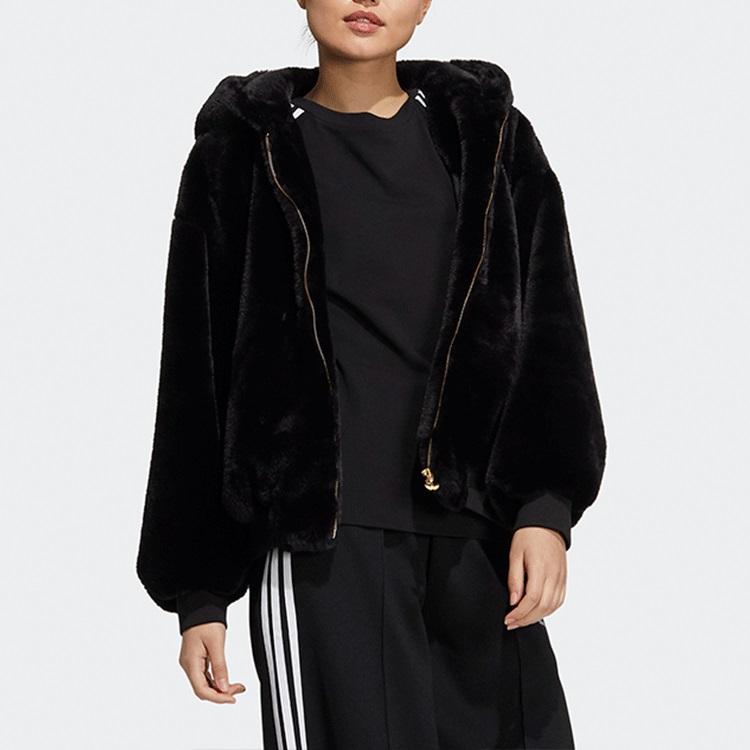 adidas Originals FUR Jacket Women's Black HC6600