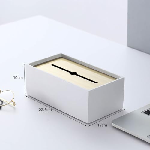 Stylish tissue case, tissue box, tissue holder, tissue cover, simple, cute, luxurious, heavy, stylish stainless steel plate with a cement and concrete
