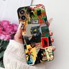Phone Case 6.55" For Nothing Phone (1) One 1 A063 Soft Black Silicone Shockproof Back Cover For Nothing Phone1 Cartoon Funda New