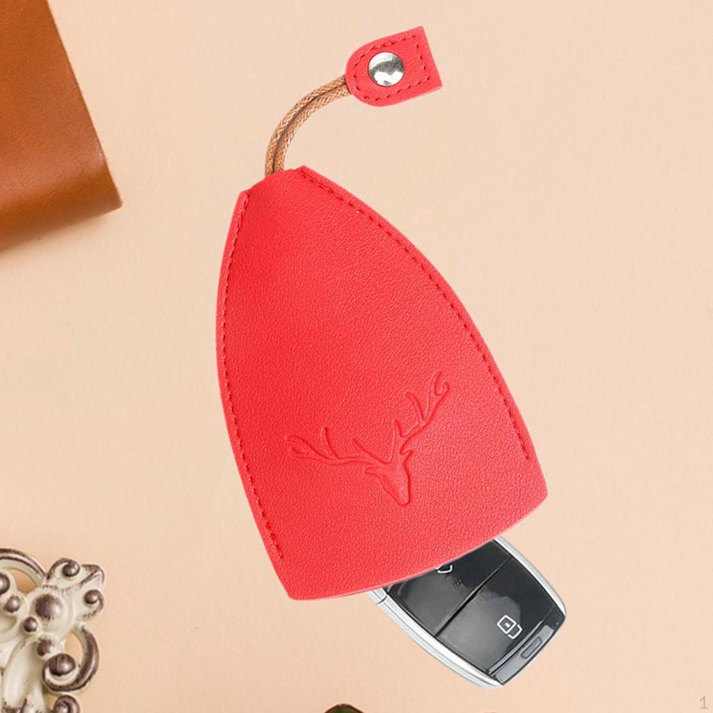 Pull Pouch Car Key Case with Rope Creative Portable Present Lovely Cover Protector