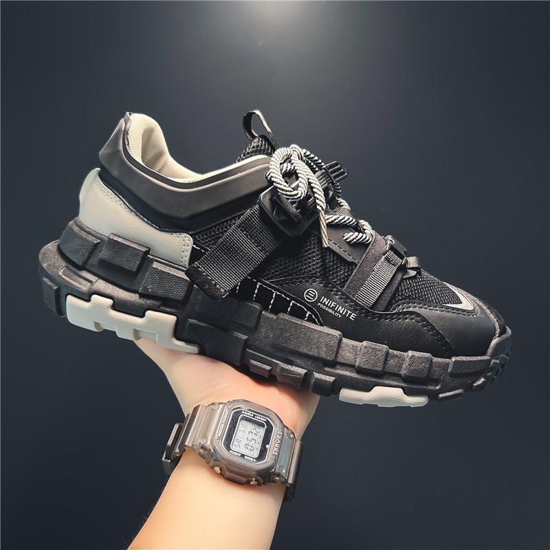 2025 autumn new men's shoes Korean version sports shoes Harajuku dad shoes men's casual shoes