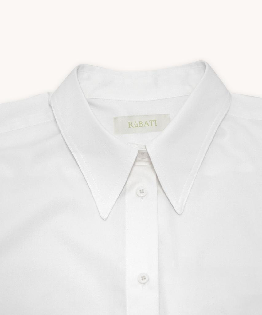 RUBATI Side Cutout Strap Shirt_White