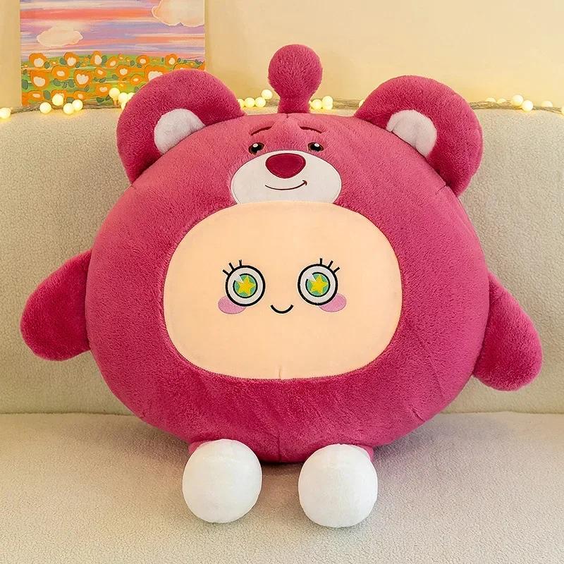 New 40-75cm New Eggy Party Cos Kuromi Lotso LinaBell System Cute Game Plush Doll Soft Throw Pillow Decot Plush Toy Birthday Gift