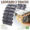 T-Rex Studio 1/35 Leopard 2 Tank Movable Tracks Plastic Model Parts TR85033 Molded Color