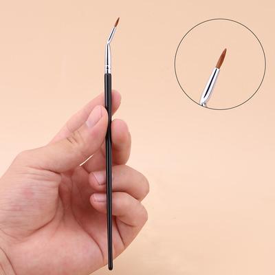 1 Pc Angled Eyeliner Brush Bent Angled Eyeliner Brush Makeup Brush Tools