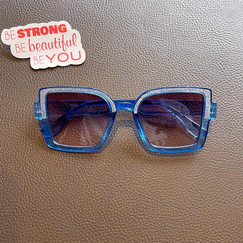 New Children Solid Square-frame Glasses Sunglasses UV400 Outdoor Girls Boys Fashion Protection Sunglasses Kids Sun Glasses