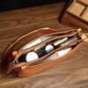 NICE SELECTION Men's Genuine Leather Shoulder Bag, Crossbody Bag, Messenger Bag, Horizontal Style, Perfect for Commuting, School, and More (Regular,