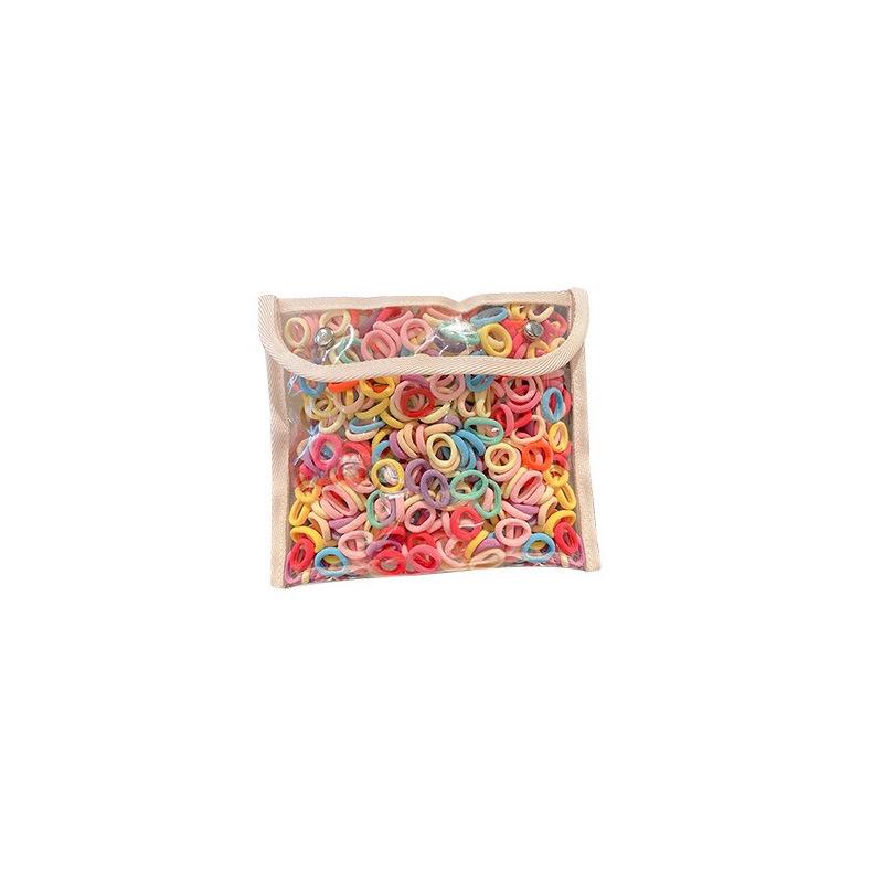 2025 New Style Elastic Kids' Hair Ties – No Damage for Ponytails & Braids