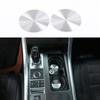 Central Console Water Cup Cover Trim For Range Rover Sport 14-2020 Steel Silver