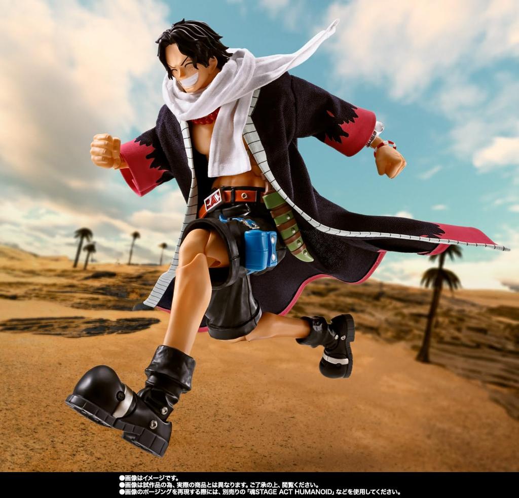 Tamashii Nations One Piece Portgas Ace Bandai Spirits Action Figure - - D. -Fire Fist-, S.H.Figuarts