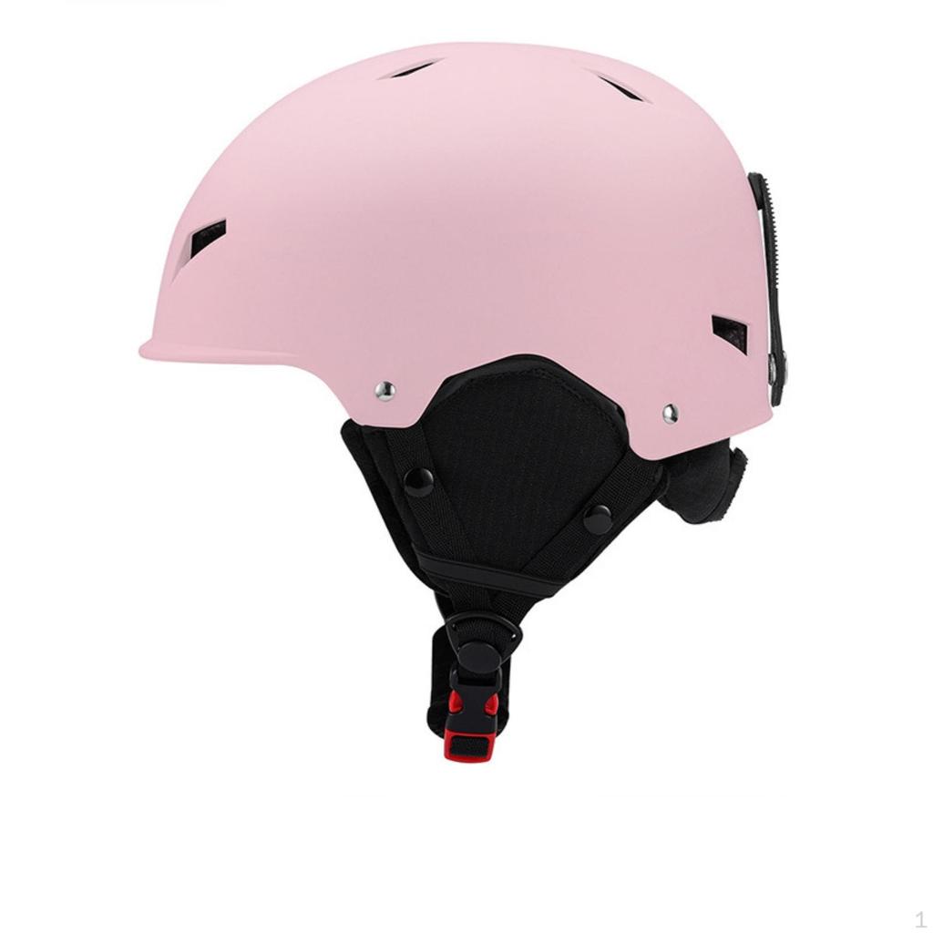 Ski Helmet Snug Skate Rigid Exterior for Skaters, Snowboarders, Skiing, Skating, Snowboarding