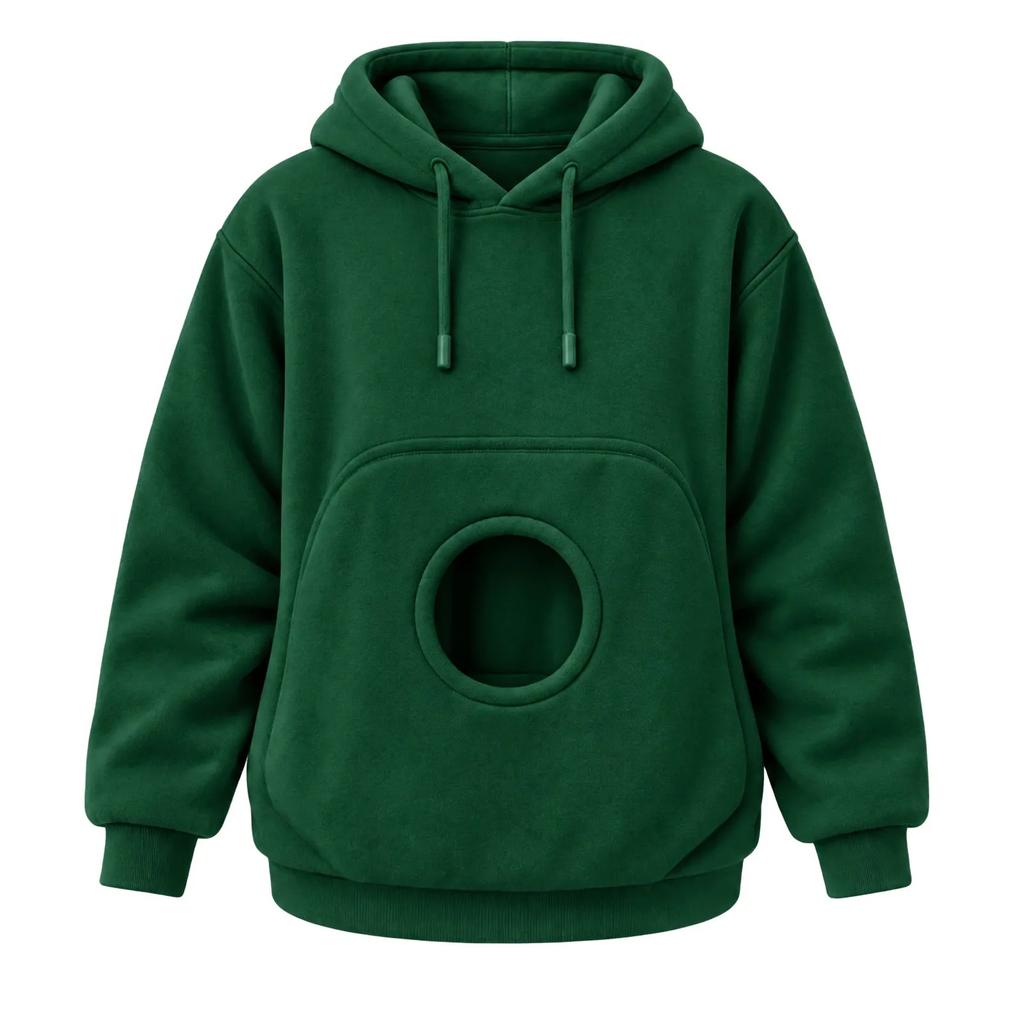 Felpa con cappuccio unisex per cane, felpa a maniche lunghe, vestibilità ampia, casual, calda, pullover senza