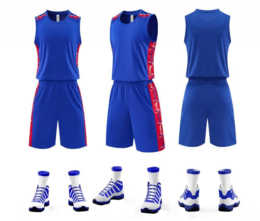 New Basketball Uniform Sets, Men's and Women's Student Team Competition Uniforms, Youth Sports Training Camps, Children's Basketball Uniforms