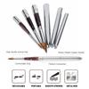 Kolinsky Travel Watercolor Brushes Sable Hair Round Watercolor Paint Brushes Set of 3 Portable Compact Artist Brushes with Pocket Protective Case for