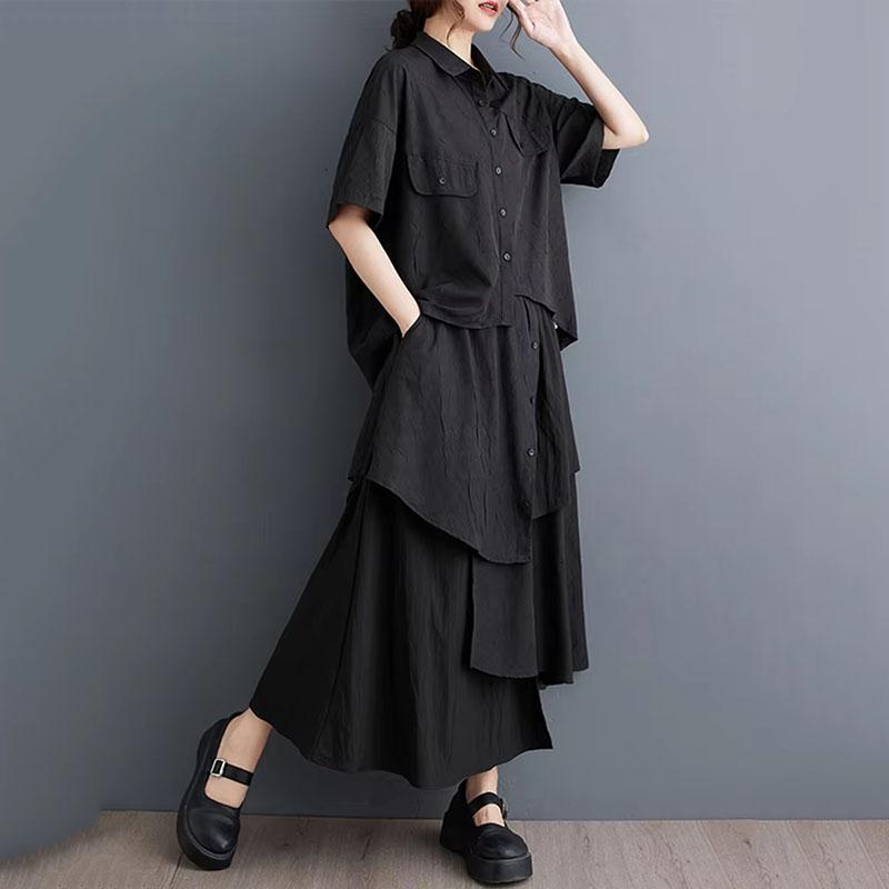 Xitao Nieregularny kieszonkowy guzik jednorzędowy zestaw do kompletu GYX1629