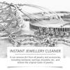 Jewelry Cleaner Solution 100ml for Gold Silver Rings and Watches Powerful Polishing Removes Dirt for Ultrasonic Cleaning Uses