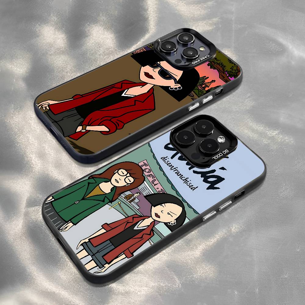 G-Cool T-Daria Phone Case For IPhone 16 15 Plus 14 13 12mini 11Pro Max Candy Matte Shockproof Back Cover