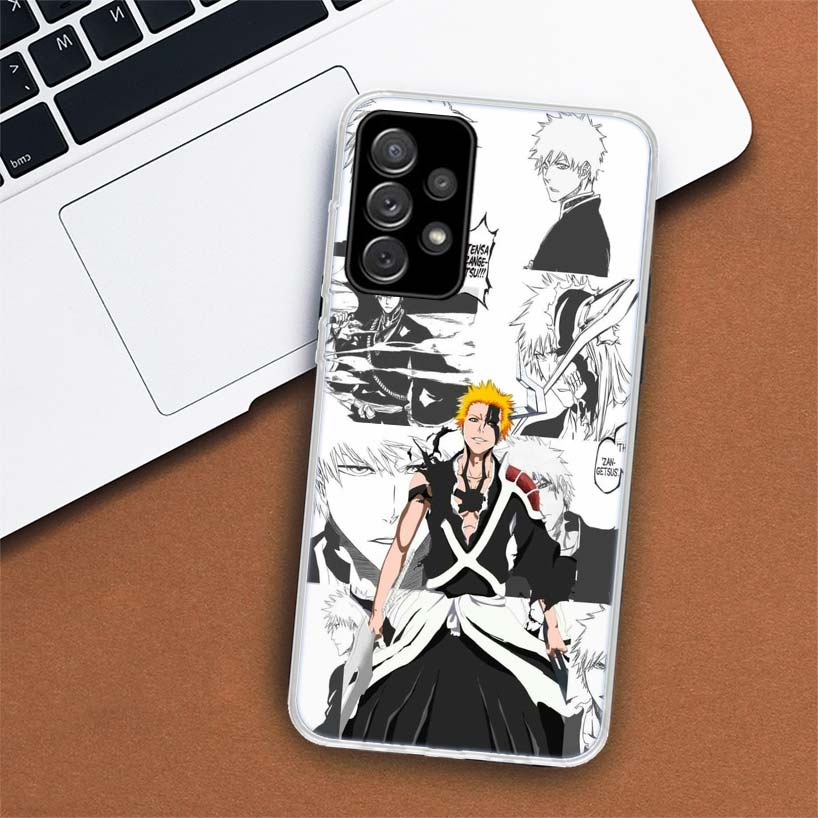 Ichigo Kenpachi Bleach Anime Phone Case For Samsung Galaxy A51 A71 A50 A70 A40 A30 A20E A10 A41 A31 A21S A11 A01 A6 A8 + A7 A9 P